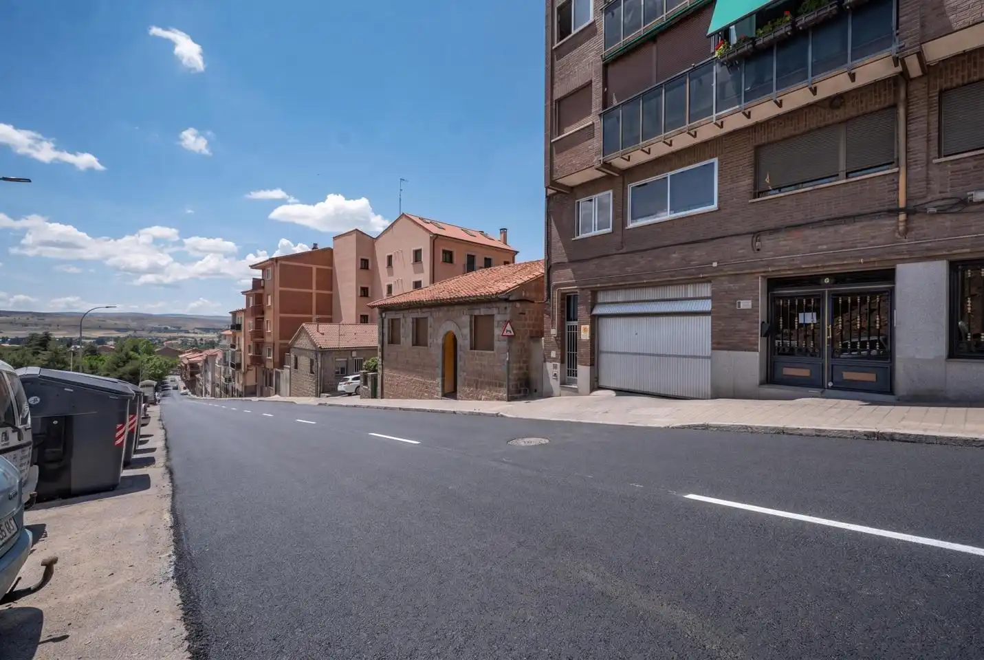 Vista exterior de Pis en venda en Ávila amb Calefacció, Parquet i Terrassa