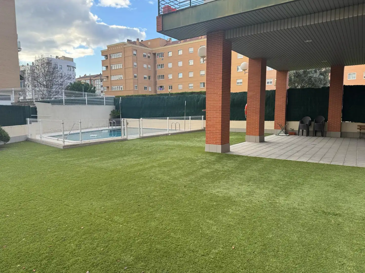 Swimming pool of Flat for sale in  Logroño  with Heating, Parquet flooring and Storage room