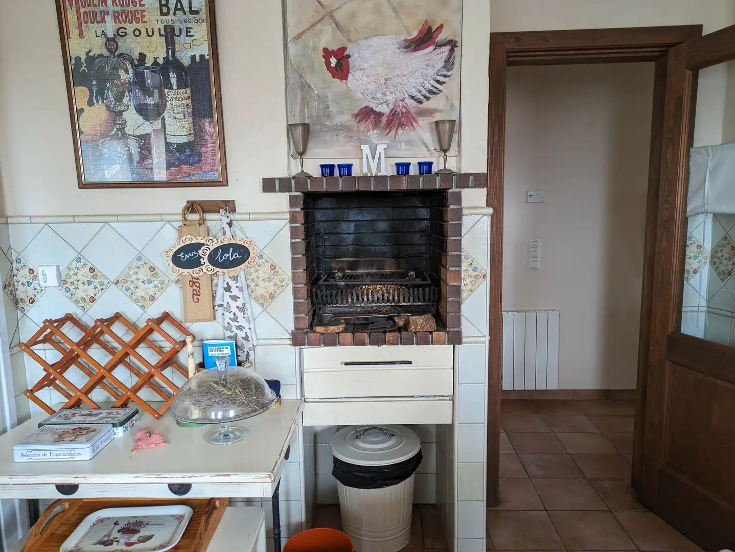 Küche von Haus oder Chalet zum Verkauf in La Pobla de Montornès   mit Heizung, Privatgarten und Terrasse