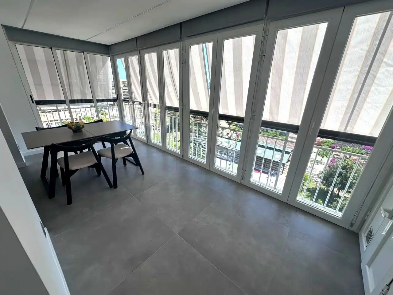 Terrasse von Wohnung zur Miete in Benicasim / Benicàssim mit Klimaanlage, Terrasse und Möbliert