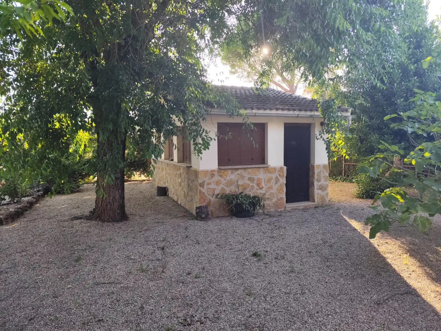 Vista exterior de Casa o xalet en venda en Úbeda amb Calefacció, Jardí privat i Terrassa