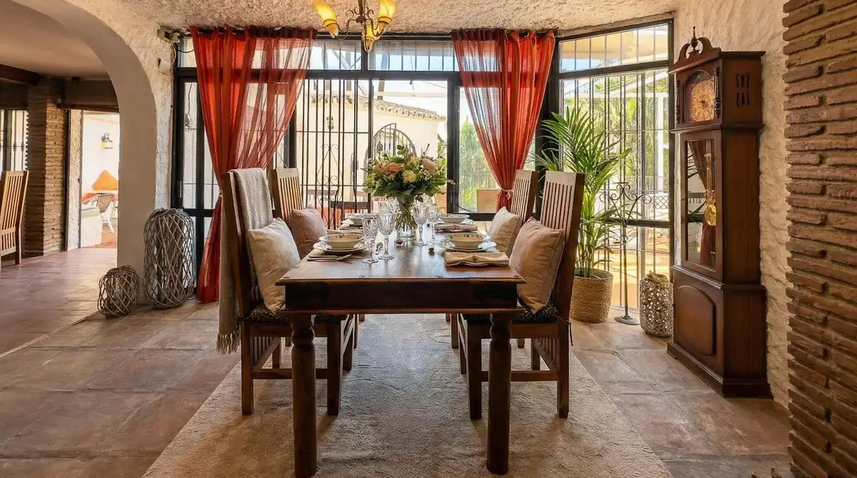 Dining room of Commercial properties for sale in Mijas  with Air Conditioner and Terrace