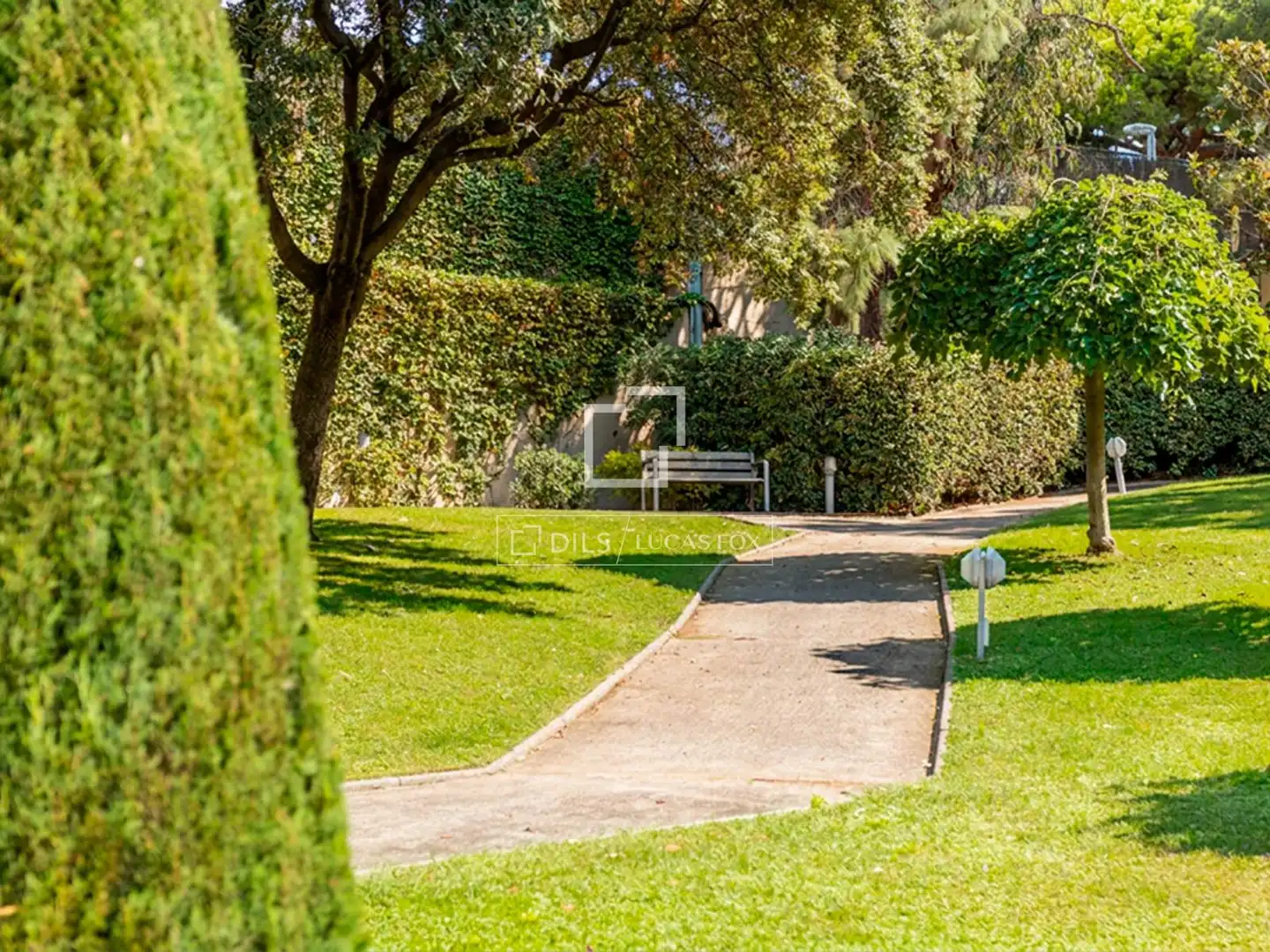 Jardín de Piso de alquiler en Sarrià - Sant Gervasi