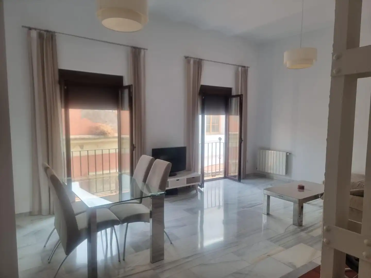 Living room of Duplexes for rent in Córdoba  with Air Conditioner, Terrace and Furnished