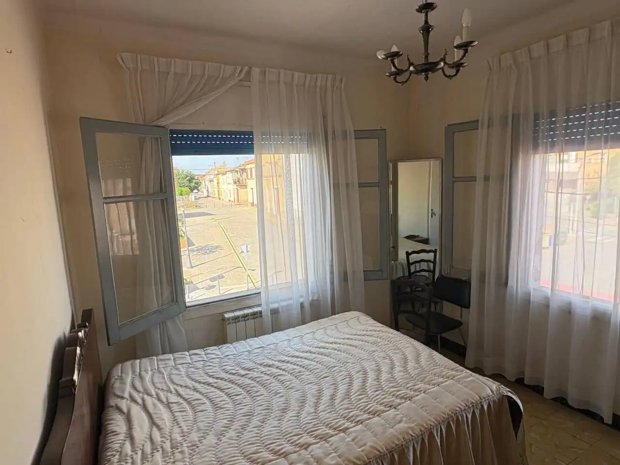 Bedroom of Houses for sale in Binéfar  with Heating, Terrace and Furnished