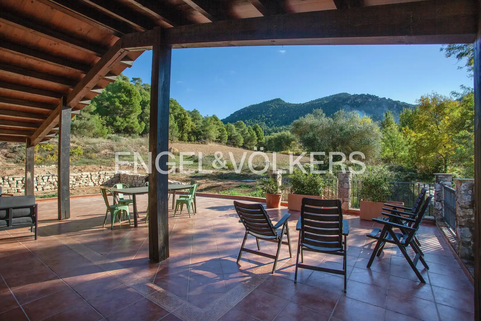 Terraza de Casa o chalet en venta en Montblanc con Aire acondicionado, Calefacción y Jardín privado