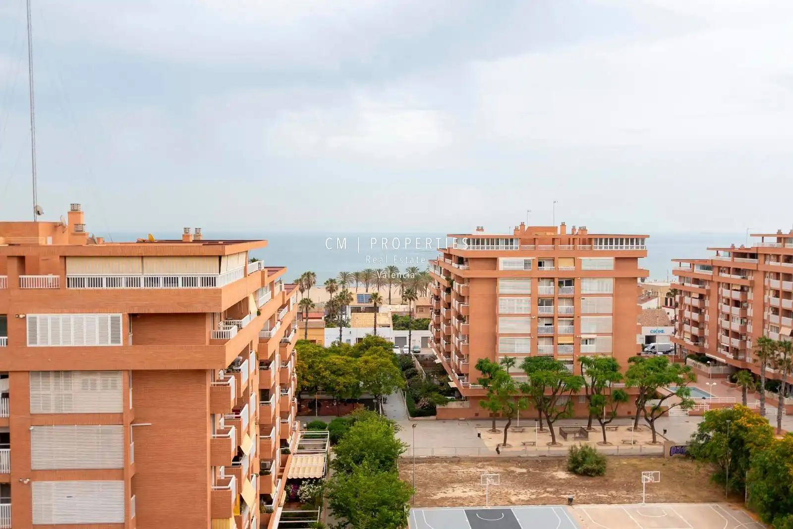 Vista exterior de Ático de alquiler en Alboraya con Aire acondicionado, Calefacción y Parquet