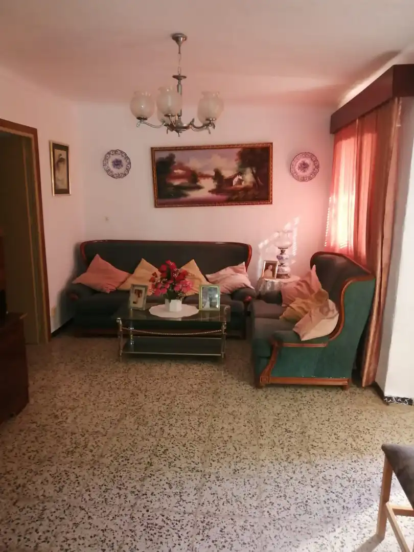 Sala d'estar de Casa o xalet en venda en Cártama amb Jardí privat, Terrassa i Piscina