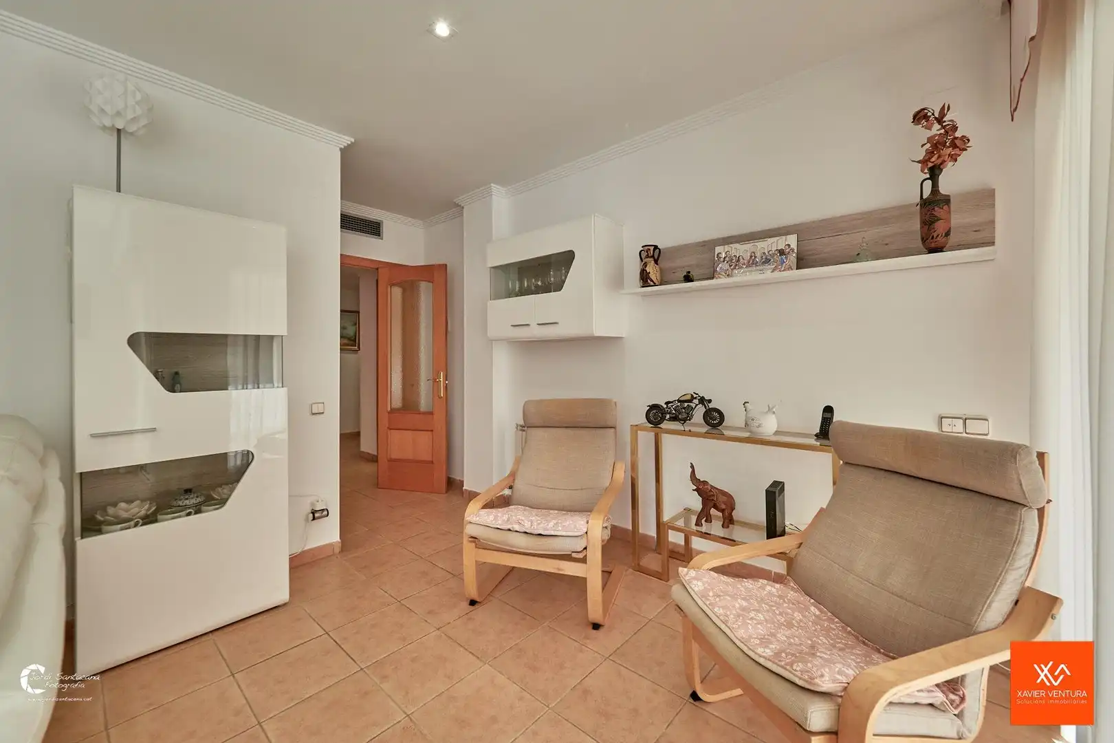 Sala d'estar de Pis en venda en Calafell amb Aire condicionat, Calefacció i Jardí privat