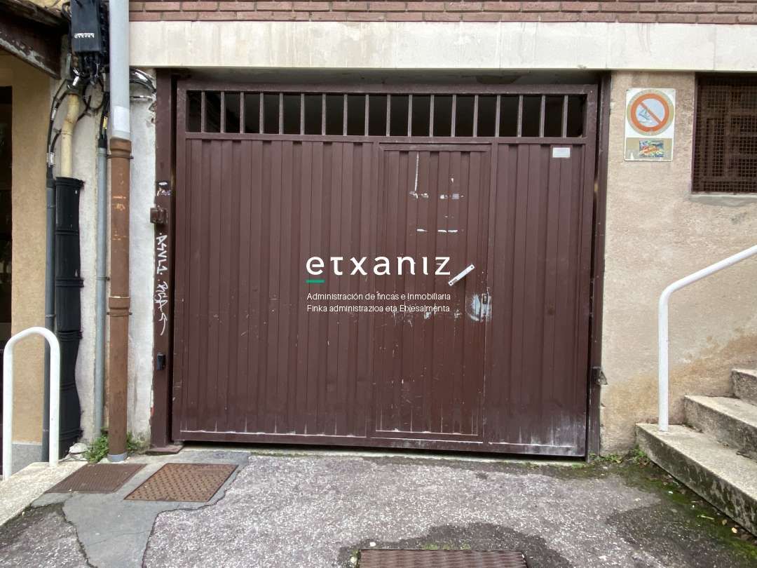 Vista exterior de Garatge en venda en Donostia - San Sebastián 