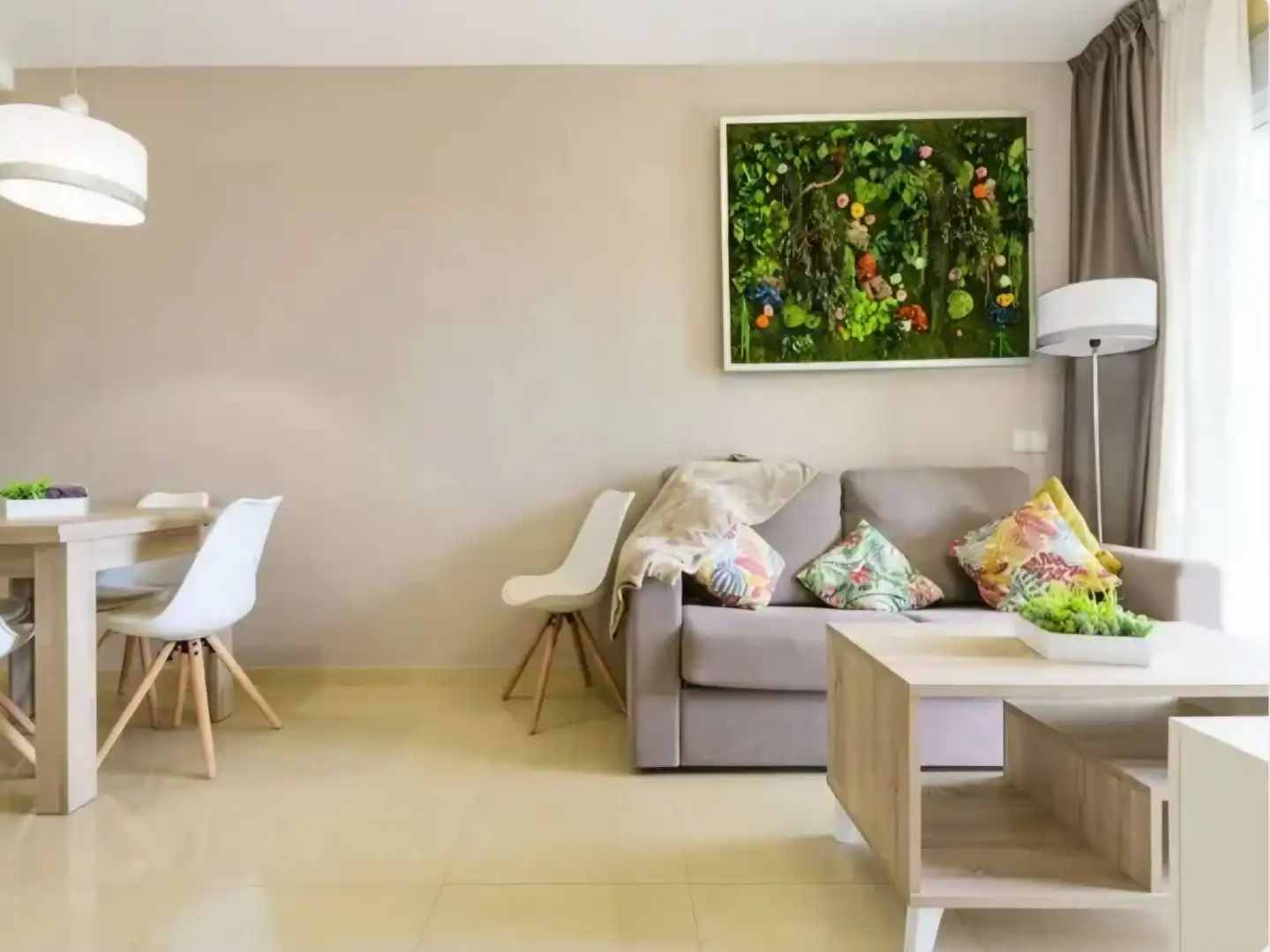 Living room of Apartments for sale in Oropesa del Mar / Orpesa  with Air Conditioner, Terrace and Swimming Pool