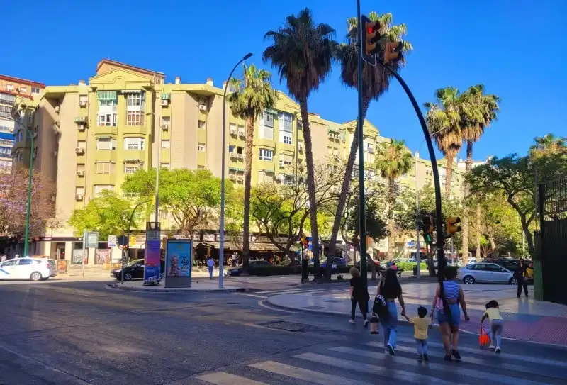 Vista exterior de Piso en venta en Málaga con Aire acondicionado, Calefacción y Terraza