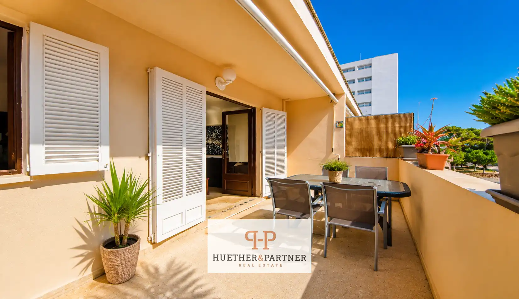 Terrace of Flat for sale in Capdepera  with Air Conditioner and Furnished