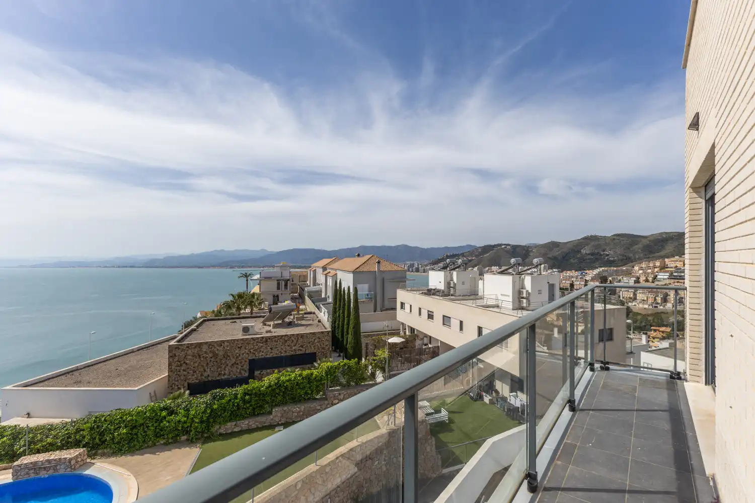 Terraza de Casa o chalet en venta en Cullera con Aire acondicionado, Calefacción y Jardín privado