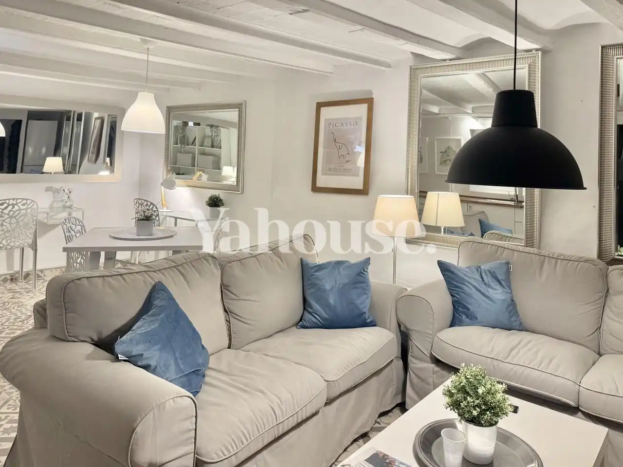 Wohnzimmer von Maisonette zum Verkauf in Barcelona