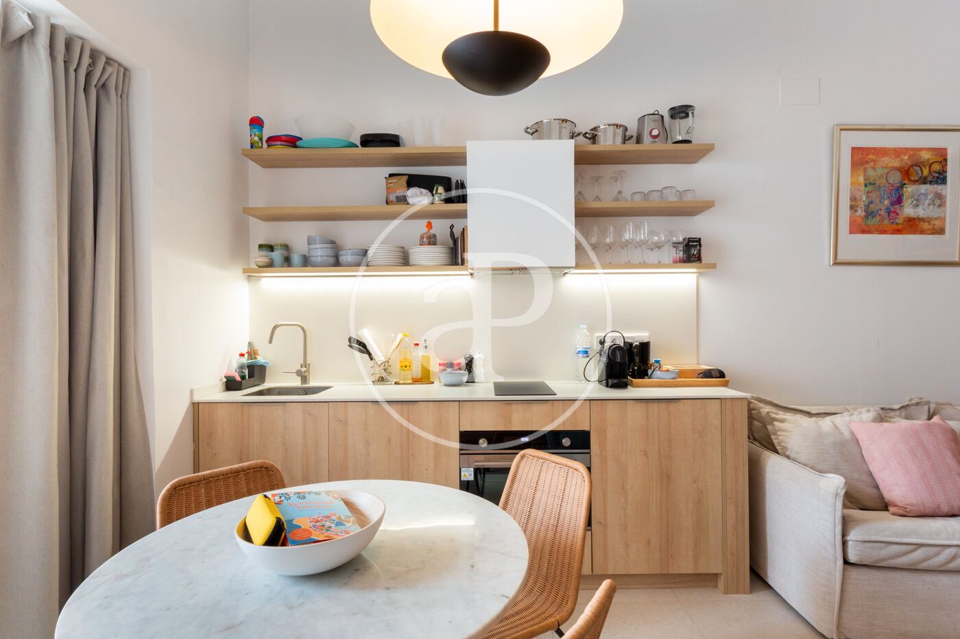 Cuina de Casa adosada en venda en  Valencia Capital amb Aire condicionat, Calefacció i Terrassa