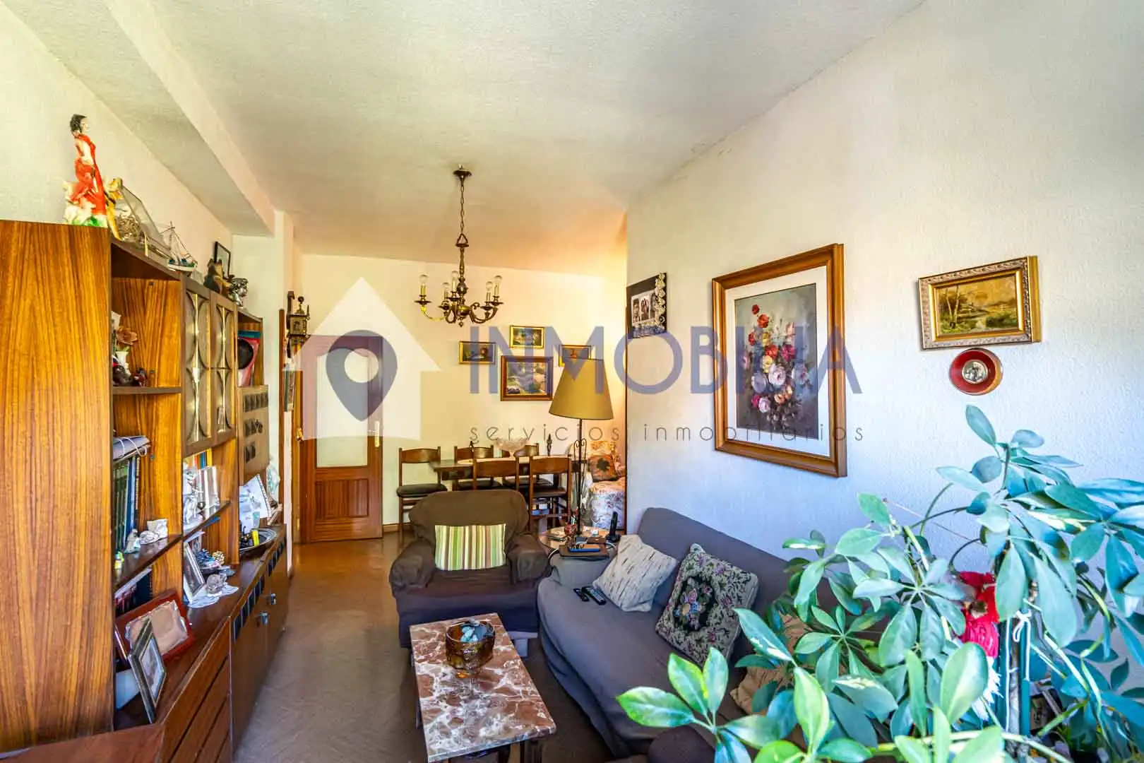 Sala de estar de Piso en venta en Madrid con Calefacción y Terraza