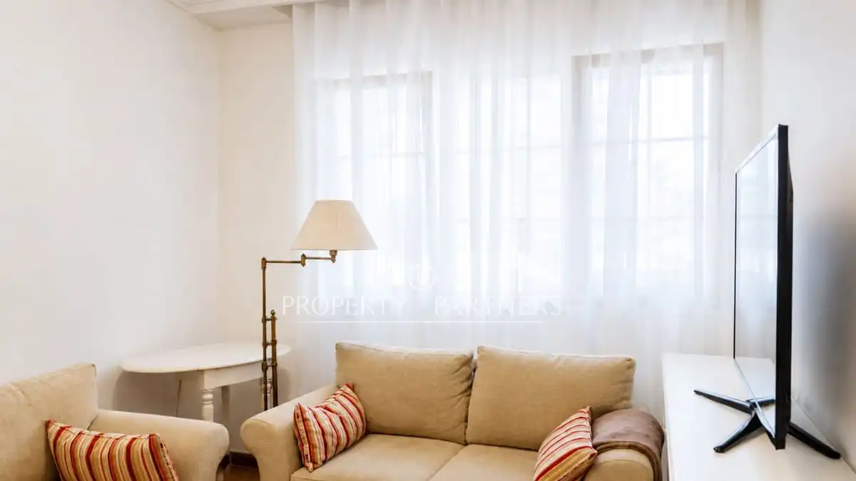 Sala de estar de Casa adosada en venta en Madrid con Aire acondicionado, Calefacción y Jardín privado