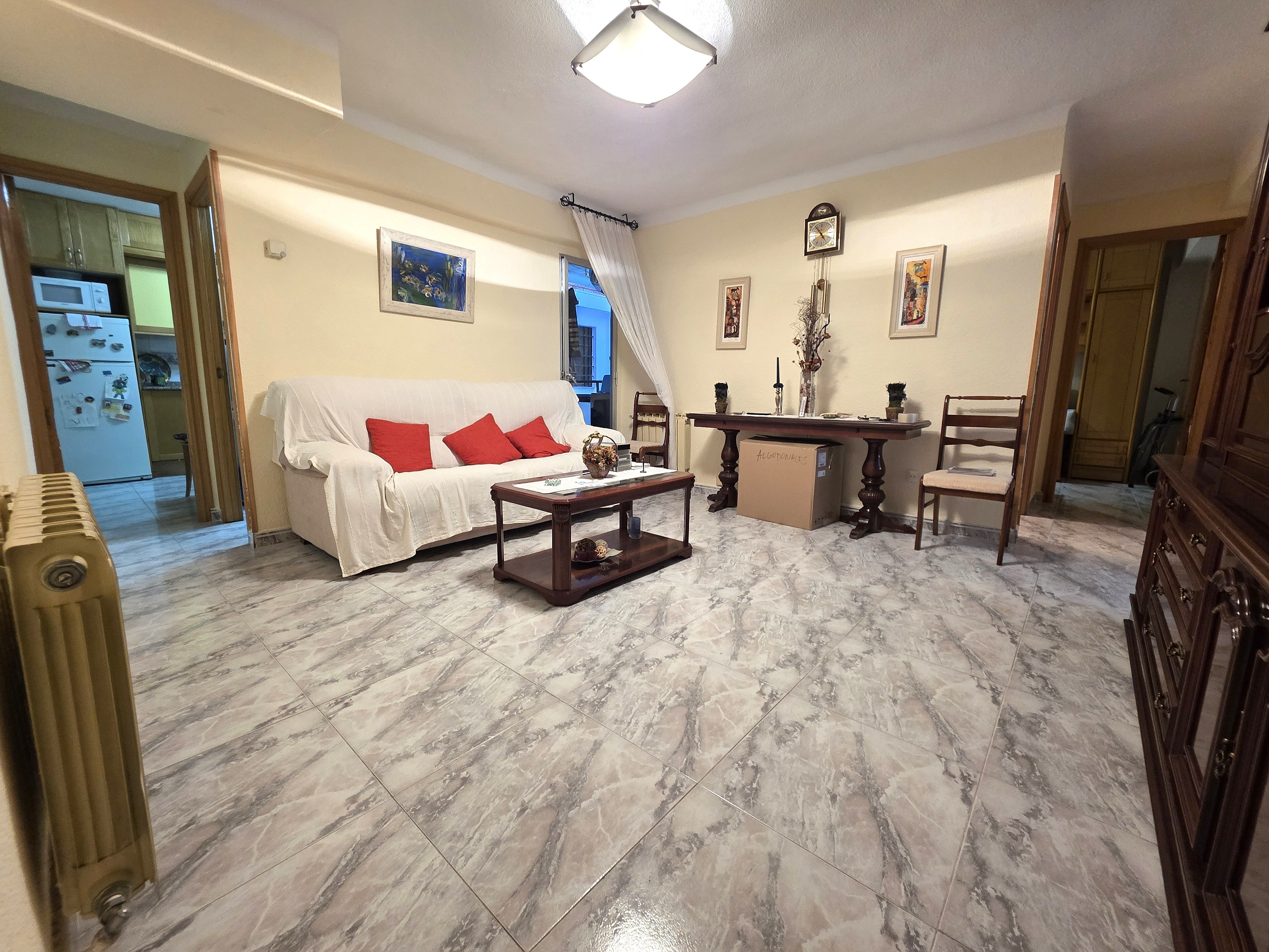 Living room of Flat for sale in  Madrid Capital  with Terrace