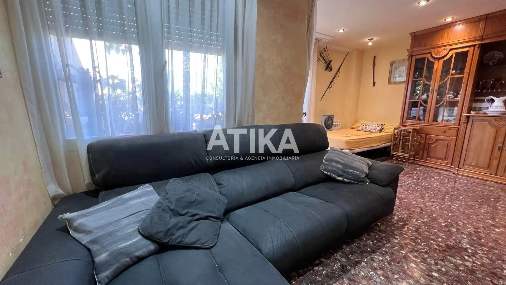 Living room of Flat for sale in Ontinyent  with Heating, Terrace and Storage room