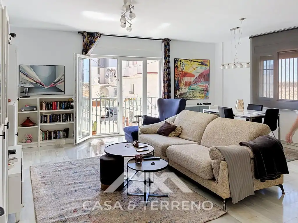 Sala de estar de Dúplex en venta en Algarrobo con Amueblado y Balcón