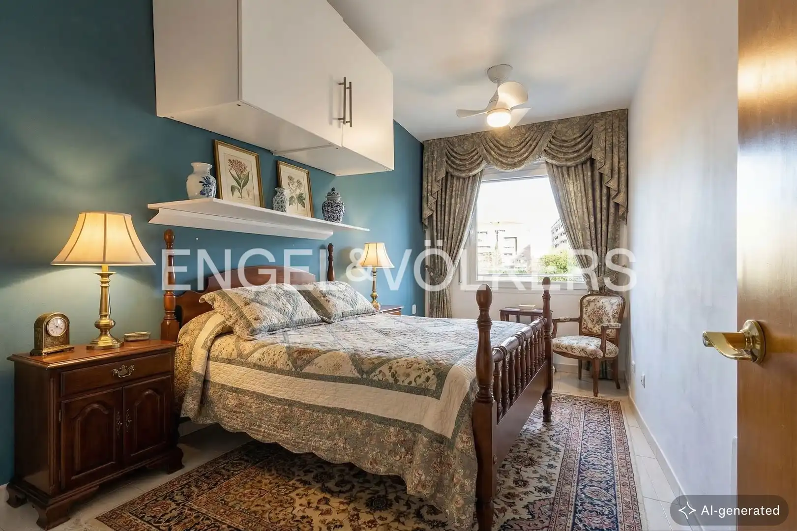 Bedroom of Flat for sale in Sant Joan Despí  with Air Conditioner, Heating and Terrace