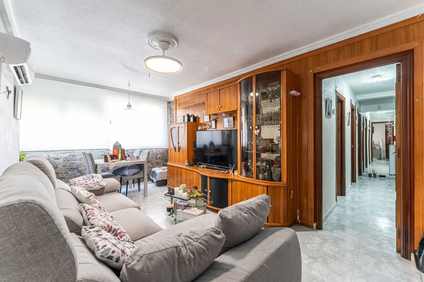 Living room of Flat for sale in Móstoles  with Air Conditioner and Heating