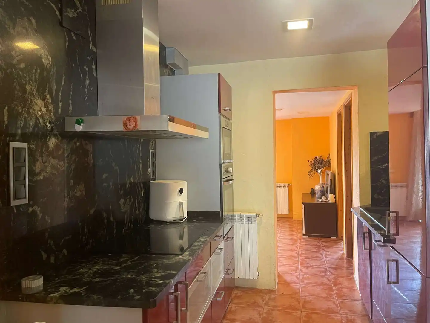 Cuina de Finca rústica en venda en Castellfollit de la Roca amb Calefacció i Balcó