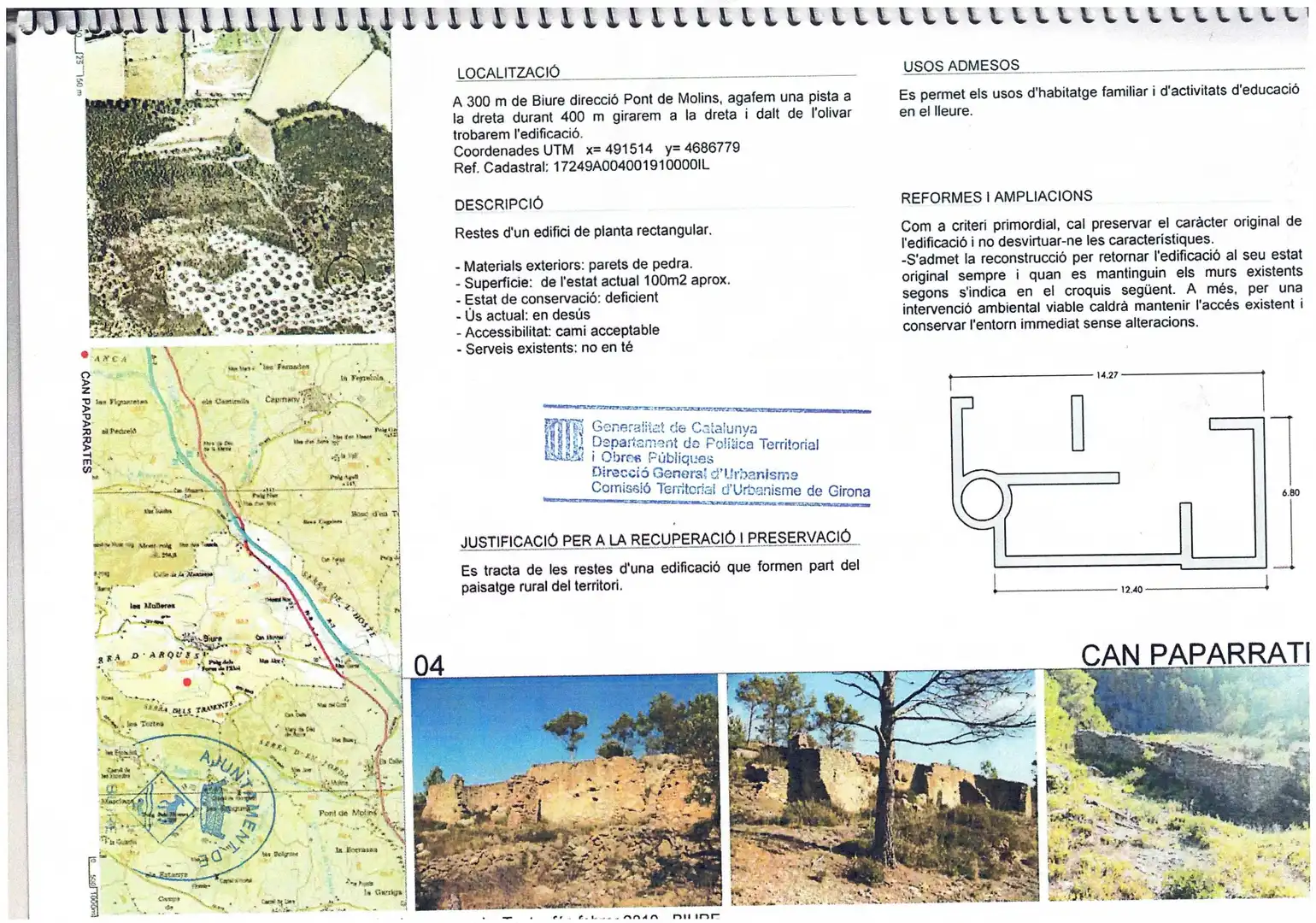 Land for sale in Biure