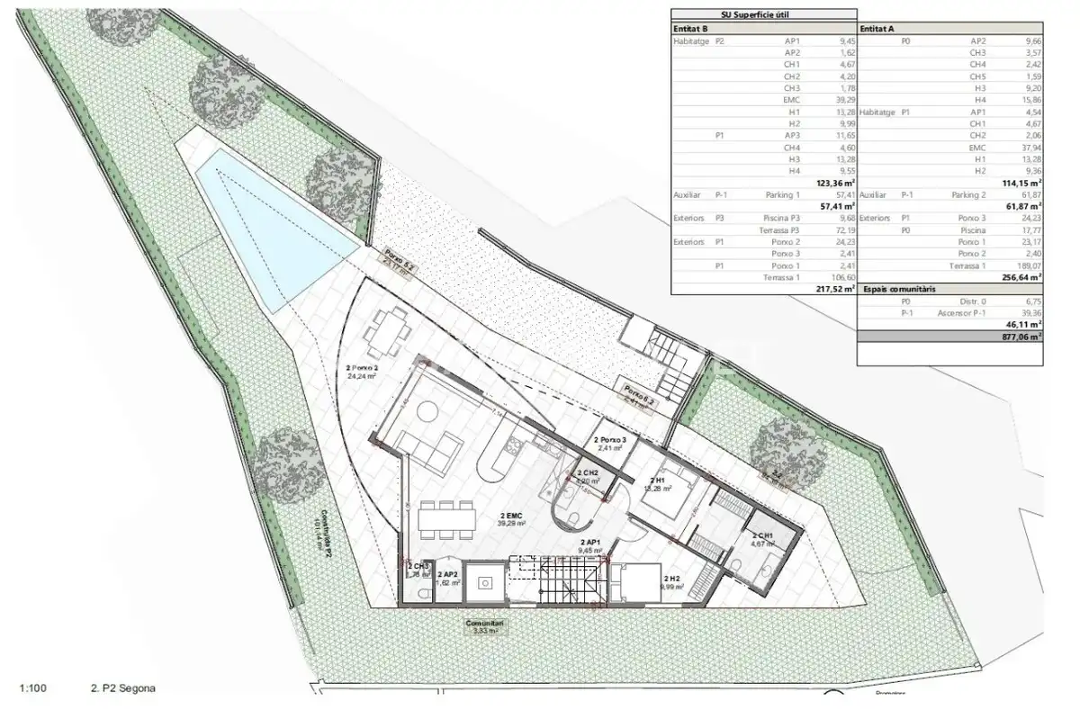 Appartement compact avec piscine à vendre à Gran Via de Pau Casals, imagen 12