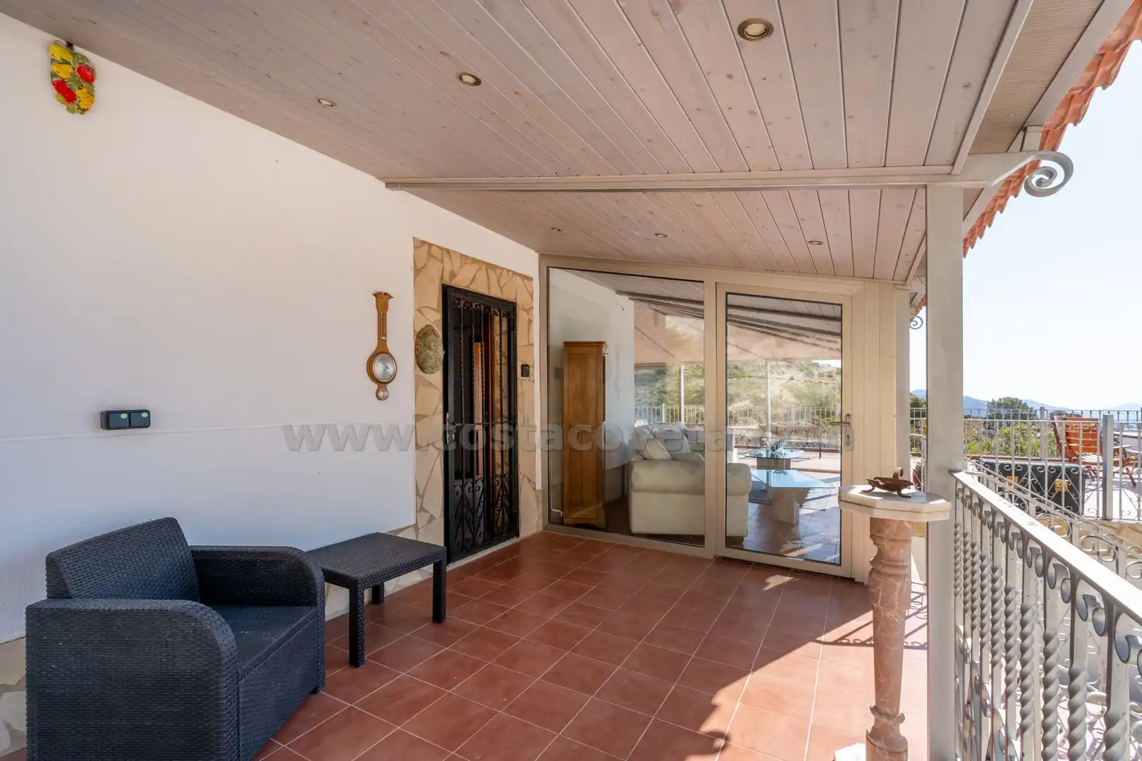 Terraza de Casa o chalet en venta en Relleu con Aire acondicionado, Jardín privado y Terraza