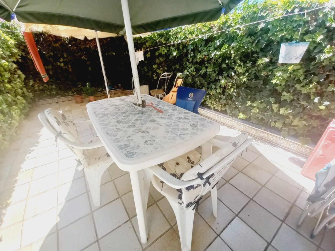 Terrassa de Casa adosada en venda en Benidorm amb Aire condicionat, Calefacció i Jardí privat