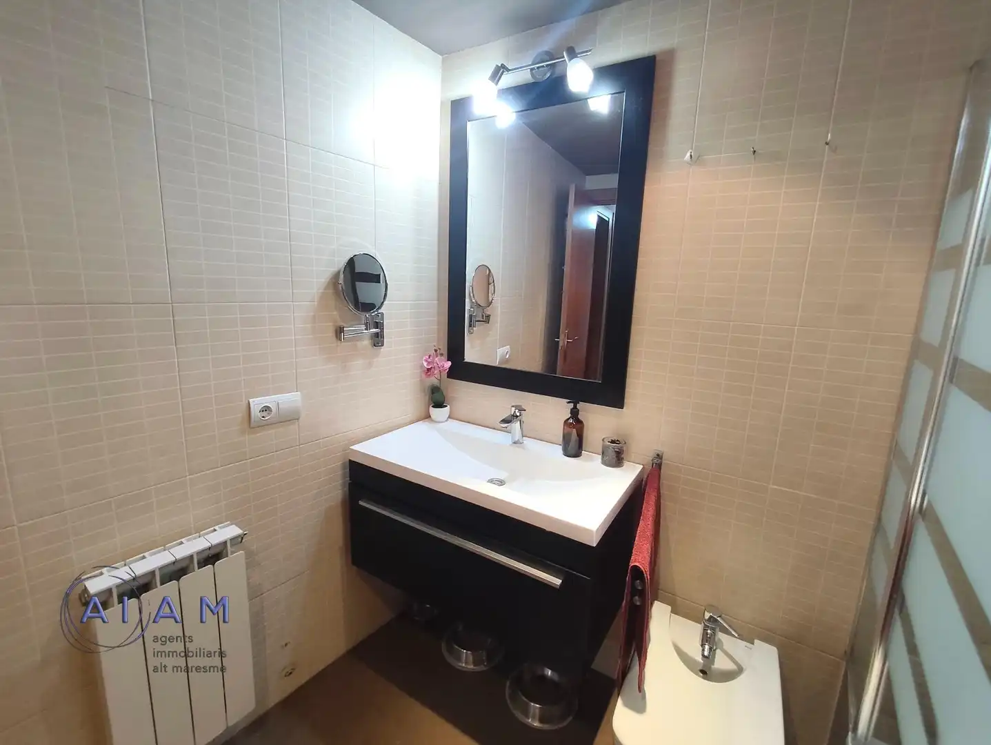 Bathroom of Flat for sale in Tordera  with Air Conditioner and Heating