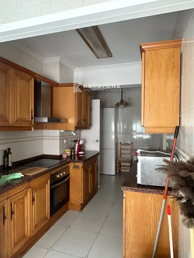 Küche von Wohnung zur Miete in Alicante / Alacant mit Klimaanlage, Heizung und Terrasse