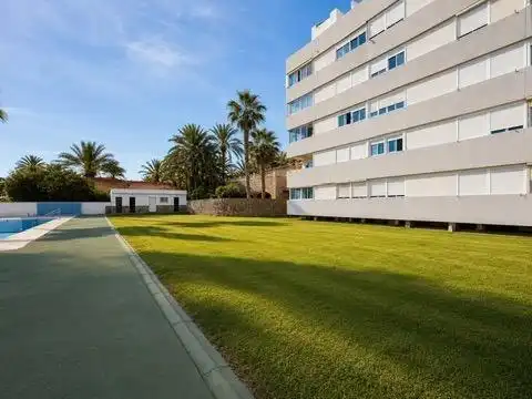 Exterior view of Apartments for sale in Roquetas de Mar  with Private garden and Community pool