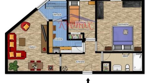 Photo 2 of Flat for sale in Gerardo Diego, Palomeras Sureste, Madrid