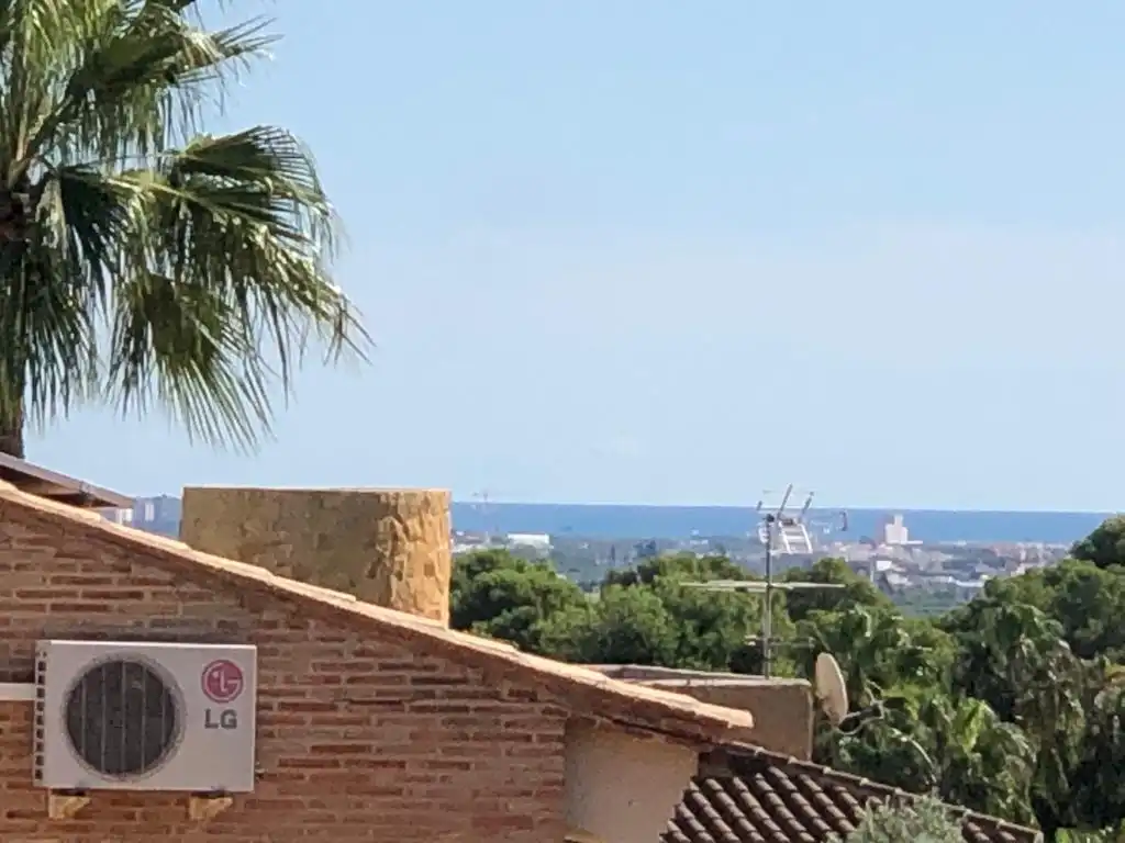 Vista exterior de Casa adosada de alquiler en Godella con Calefacción y Piscina