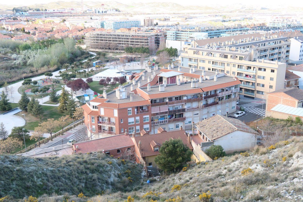 Exterior view of Residential for sale in Cuarte de Huerva