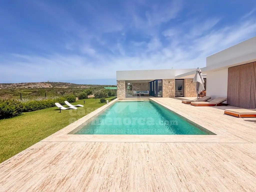 Exterior view of Houses for sale in Ciutadella de Menorca  with Air Conditioner, Private garden and Terrace