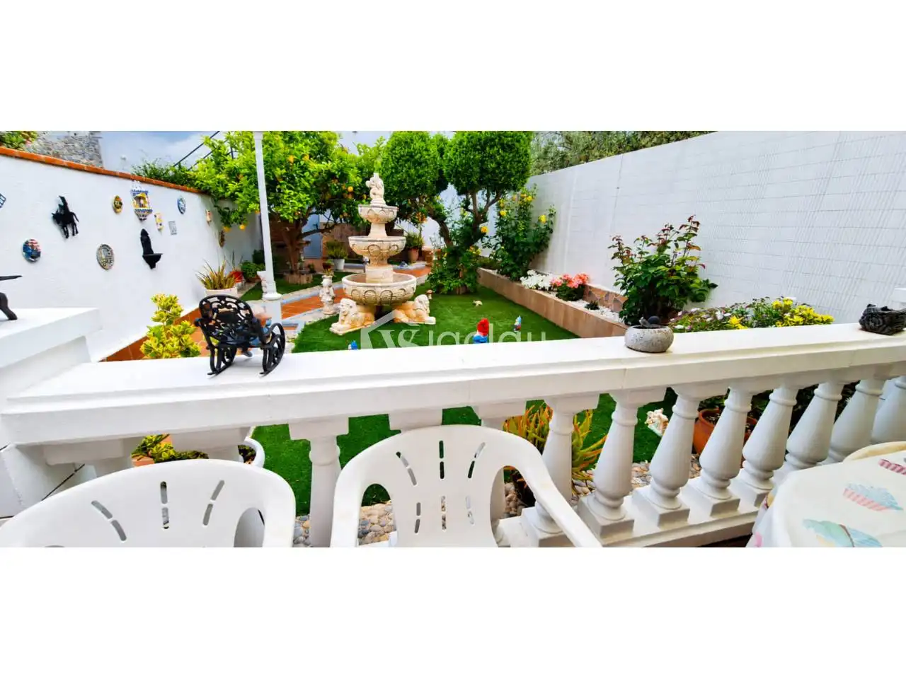 Garden of Houses for sale in Olesa de Montserrat  with Heating, Private garden and Terrace