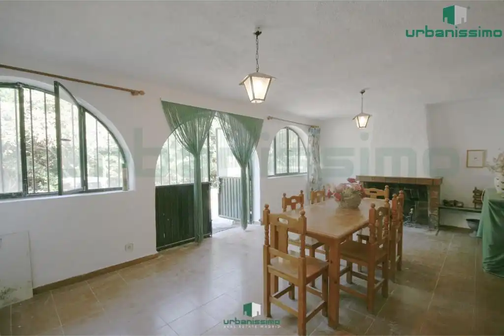 Dining room of Country homes for sale in Aldeanueva de la Vera  with Private garden and Swimming Pool