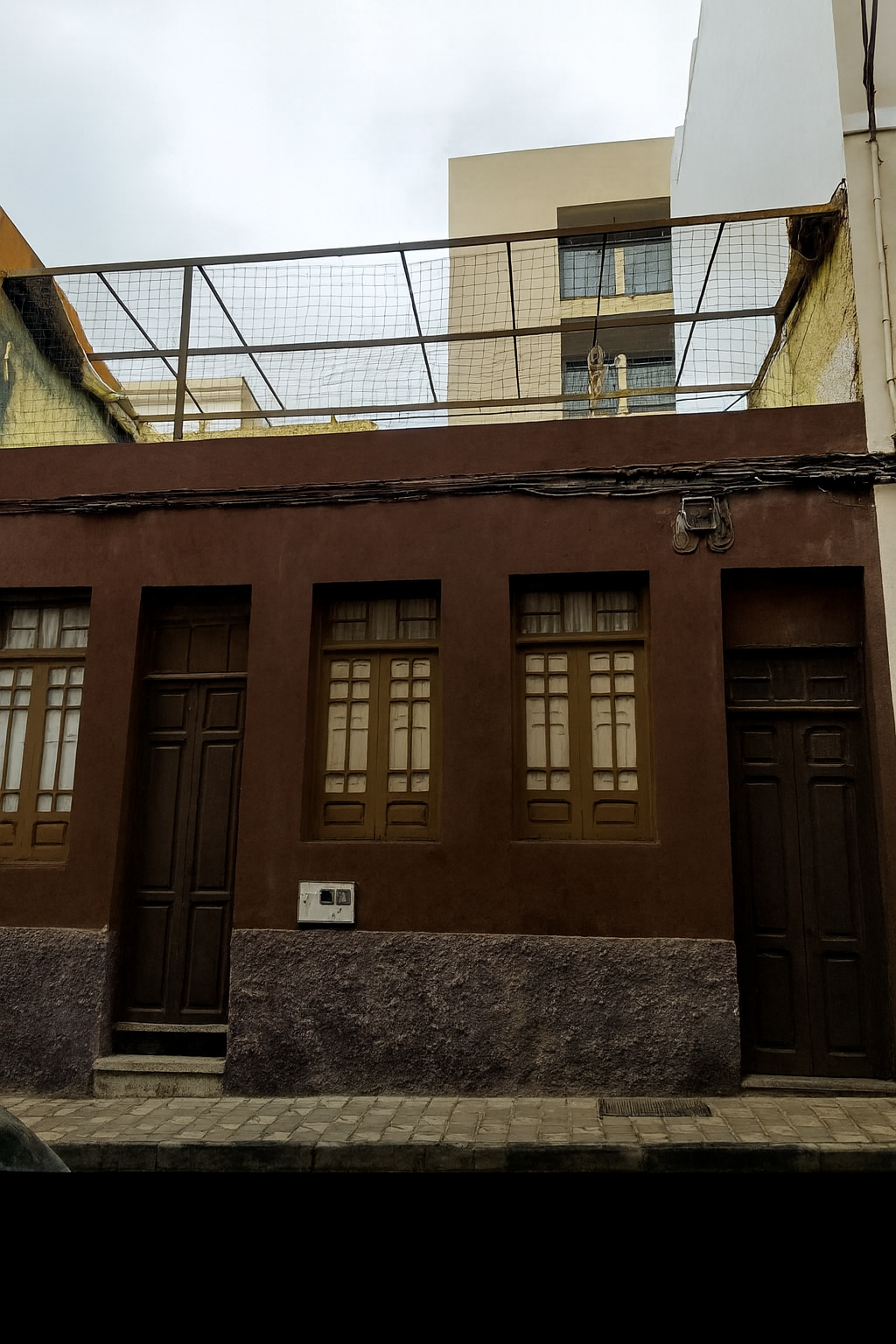 Exterior view of Single-family semi-detached for sale in  Santa Cruz de Tenerife Capital