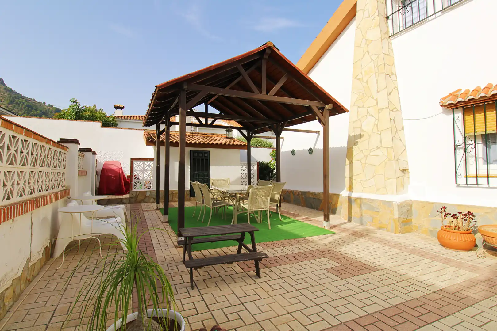 Terrassa de Casa o xalet de lloguer en Alhaurín de la Torre amb Aire condicionat, Calefacció i Jardí privat