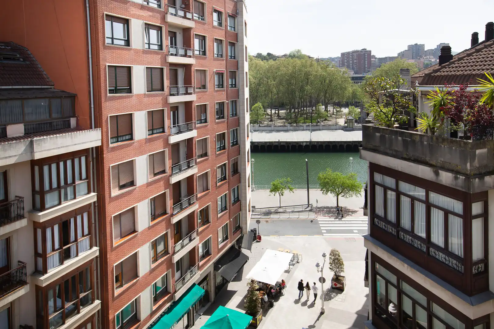 Terrace of Flat for sale in Bilbao   with Air Conditioner, Heating and Parquet flooring