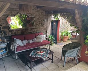 Terrassa de Casa o xalet en venda en Oza dos Ríos amb Calefacció, Jardí privat i Terrassa