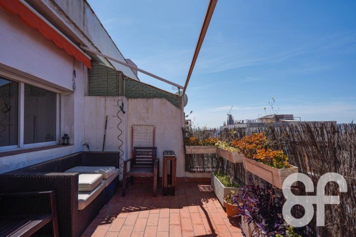 Terrassa de Estudi de lloguer en  Barcelona Capital amb Aire condicionat, Terrassa i Moblat