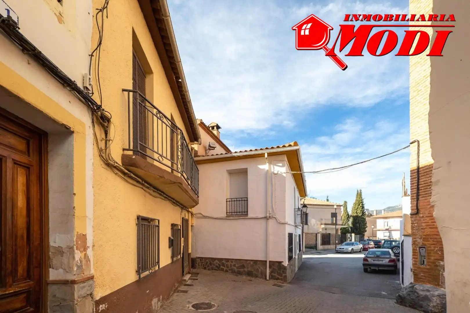 Vista exterior de Casa o chalet en venta en Villamena con Jardín privado