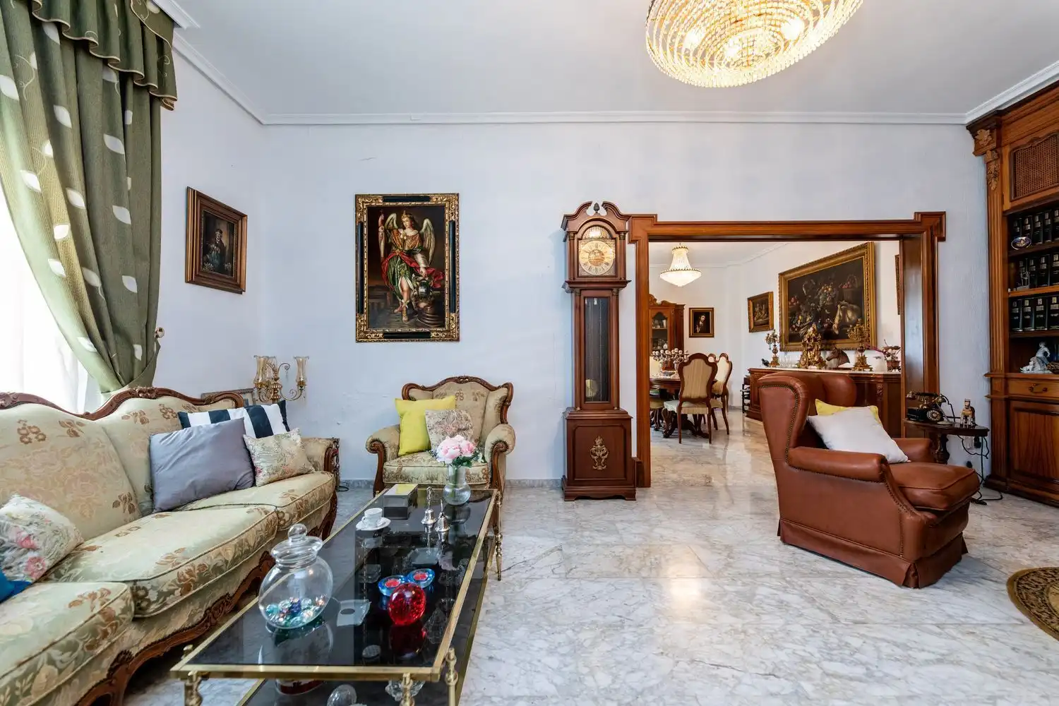 Living room of Houses for sale in Córdoba  with Air Conditioner, Private garden and Terrace
