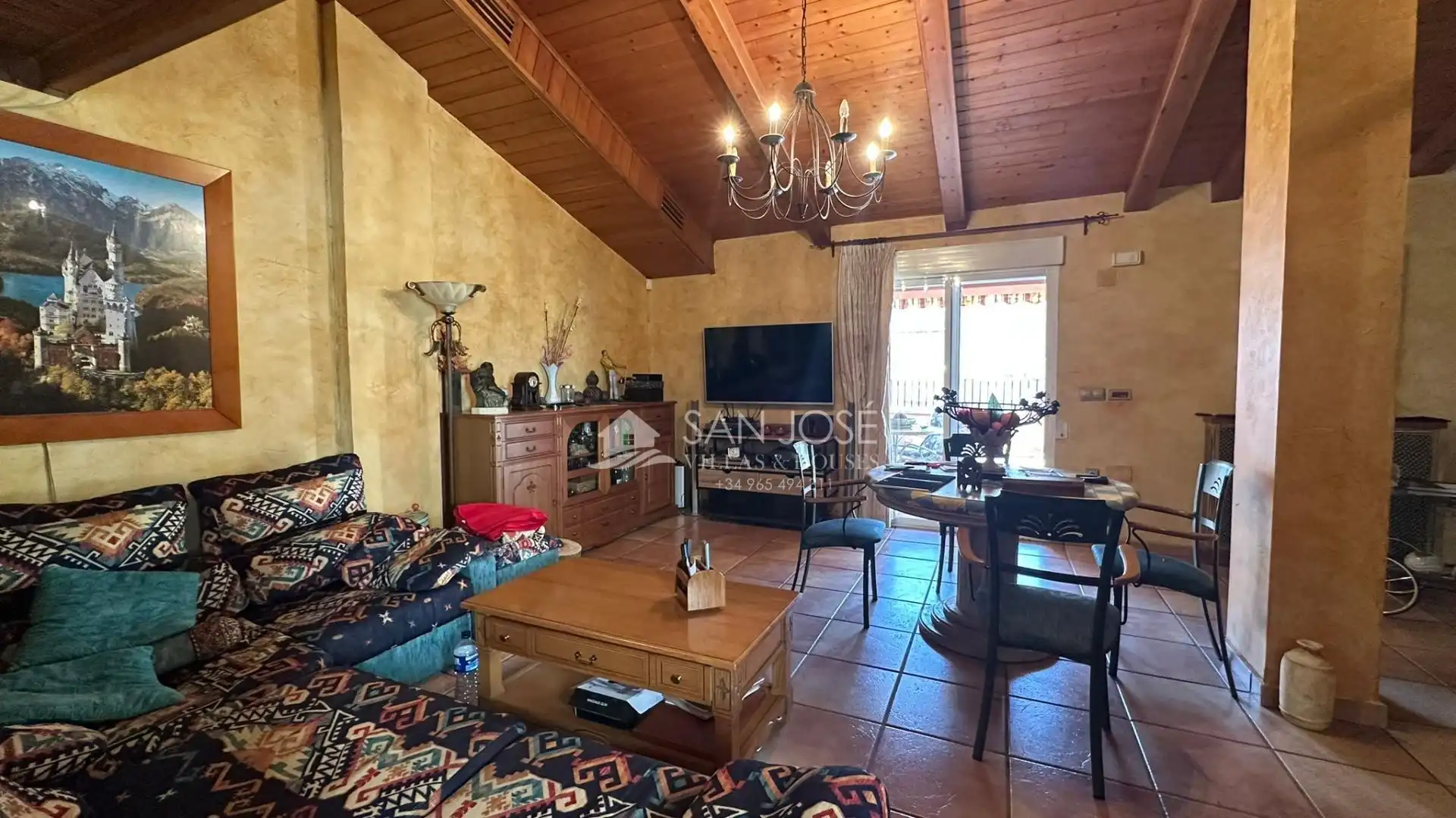 Sala de estar de Casa o chalet en venta en Crevillent con Aire acondicionado, Calefacción y Terraza