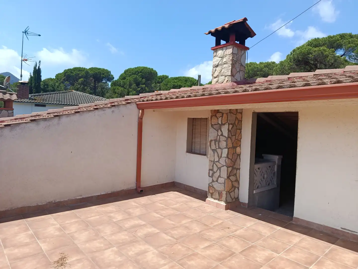 Terrassa de Casa o xalet en venda en Tordera amb Calefacció, Jardí privat i Terrassa